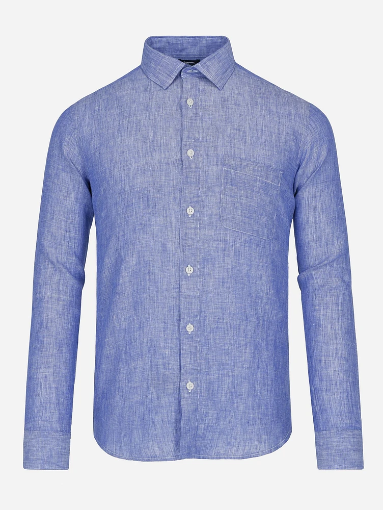 Camisa Pure Linen Manga Larga