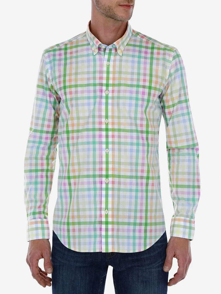 Camisa de Cuadros Slub