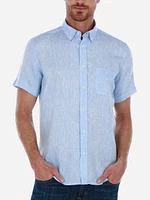 Camisa Pure Linen Manga Corta