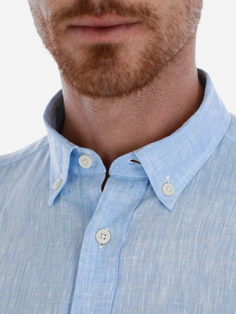 Camisa Pure Linen Manga Corta