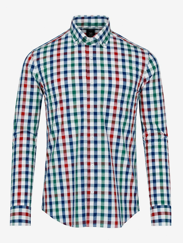 Camisa 38 Edition Cuadros Slub