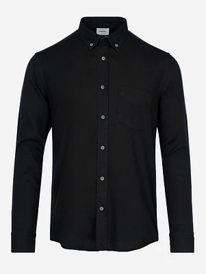 Camisa Denim Lyocell Negra