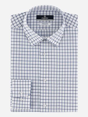 Camisa Business Casual de Cuadros Tattersall