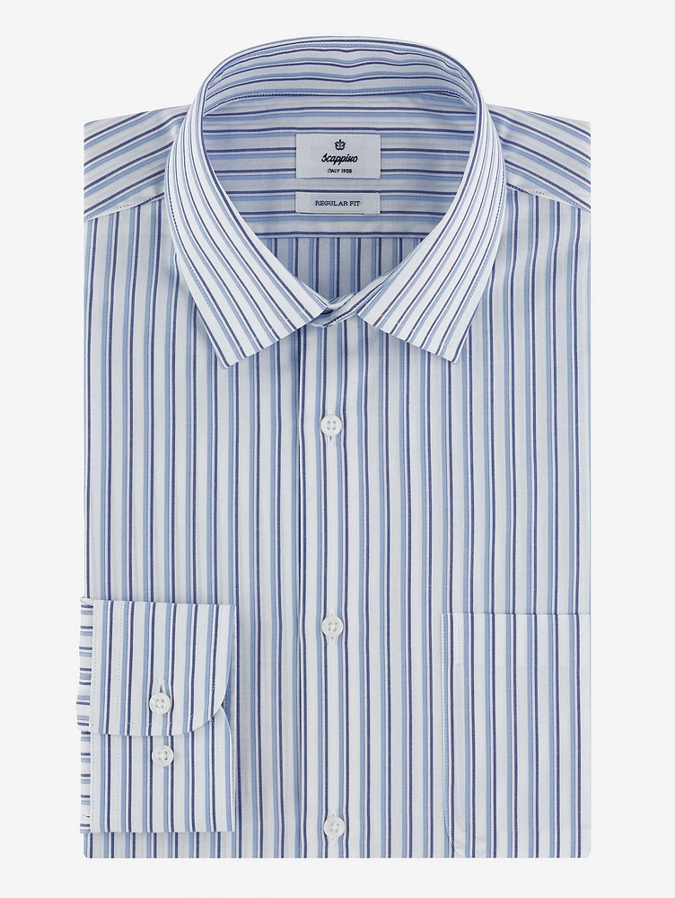 Camisa Business Casual de Rayas en sombra