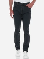 Jeans Straight Fit Algodón Egipcio Gris