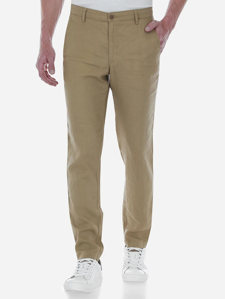 Pantalón Sport Chino de Lino