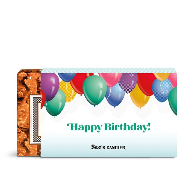 Birthday Wishes Peanut Brittle - 1 lb 8 oz