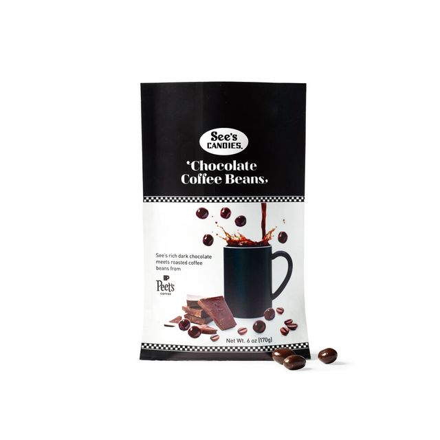 Chocolate Coffee Beans - 6 oz