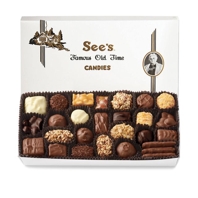 Assorted Chocolate Candies - Milk, Dark & White Chocolates Gift Sees Candies