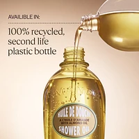 Cleansing And Softening Refillable Shower Oil With Almond Oil
