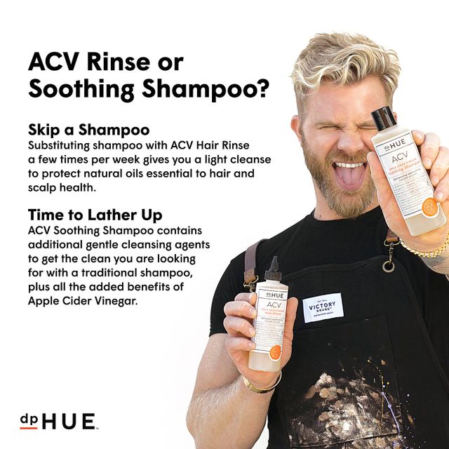 DpHUE Apple Cider Vinegar Hair Rinse Shampoo Alternative | Pacific City