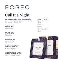 Call It A Night Activated Mask