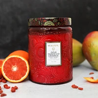 Goji & Tarocco Orange Glass Jar Candle