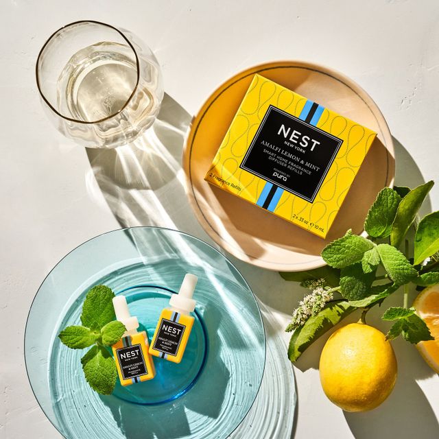 Amalfi Lemon & Mint Pura Smart Home Fragrance Diffuser Refills