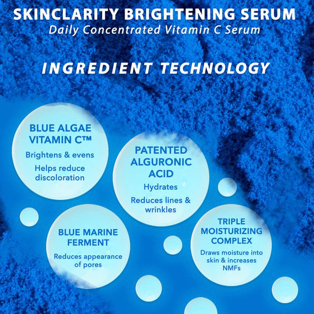 Blue Algae Vitamin C Skinclarity Brightening Serum