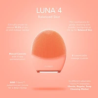 LUNA™ 4 Facial Cleansing & Firming Massage for Balanced Skin