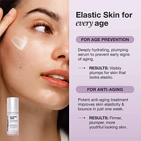 Elastic Skin Firming & Plumping Vegan Growth Factor Serum with Copper Peptides
