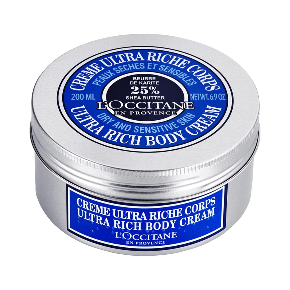 L'Occitane Shea Butter Ultra Rich Body Cream 7 oz/ 200 mL