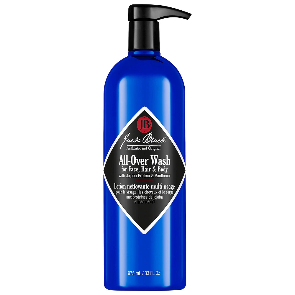Jack Black All-Over Wash For Face, Hair & Body