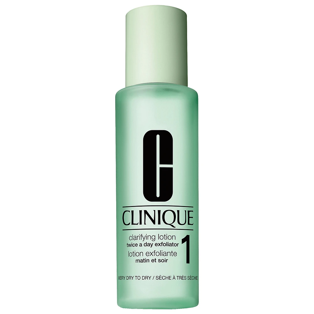 CLINIQUE Clarifying Face Lotion 1 Liquid Exfoliator for Dry Skin oz/ mL