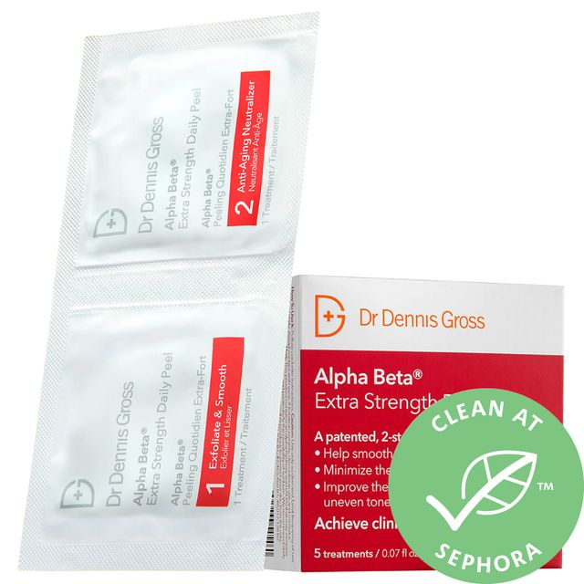 Dr. Dennis Gross Skincare Mini Alpha Beta® Extra Strength Daily Peel Pads 5 Treatments