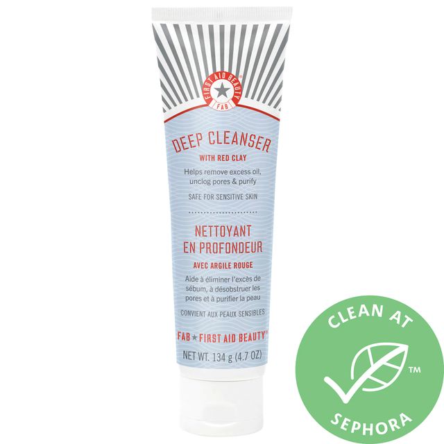 First Aid Beauty Deep Cleanser with Red Clay 4.7 oz/ 134 g
