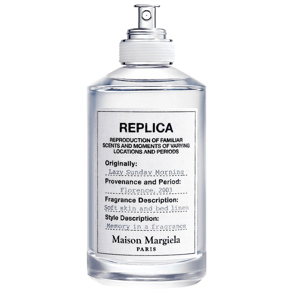 Maison Margiela 'REPLICA' Lazy Sunday Morning Eau de Toilette with White Musk, Lily of the Valley, and Iris mL