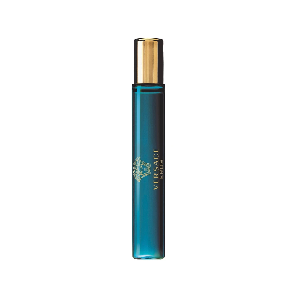 Versace Eros Pour Homme Eau de Toilette Travel Spray 0.3 oz/ 10 mL
