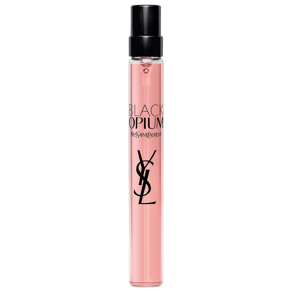 Yves Saint Laurent Black Opium Travel Spray with Coffee & Vanilla 0.33 oz/ 10 mL eau de parfum spray