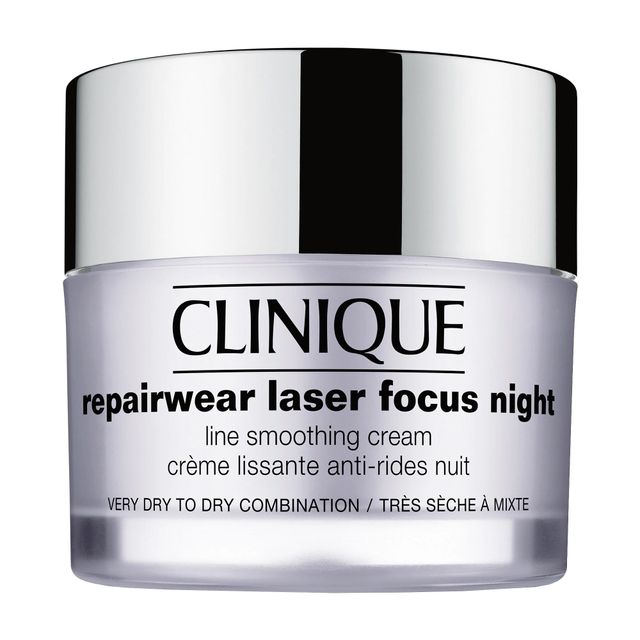 Repairwear Laser Focus Night Line Smoothing Cream for Very Dry to Dry Combination Skin