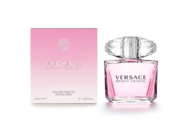 Perfume World - Inspired by a mixture of Donatella Versace's favorite  floral fragrances, Bright Crystal is a fresh, sensual blend of refreshing  chilled yuzu and pomegranate mingled with soothing blossoms of peony