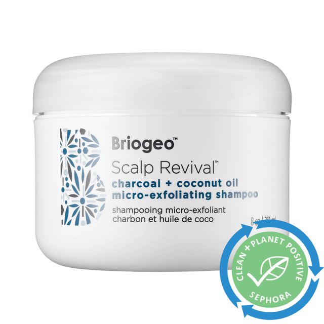 Briogeo Scalp Revival Charcoal + Coconut Oil Micro-exfoliating Scalp Scrub Shampoo 8 oz/ 236 mL