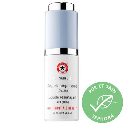 First Aid Beauty Liquide resurfaçant AHA 10 % de FAB Skin Lab 1 oz/ 30 mL