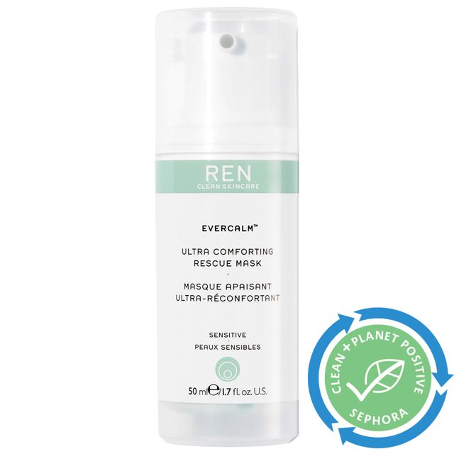 REN Clean Skincare Evercalm™ Ultra Comforting Rescue Mask 1.7 oz/ 50 mL