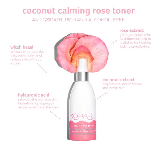 Coconut Calming Rose Toner