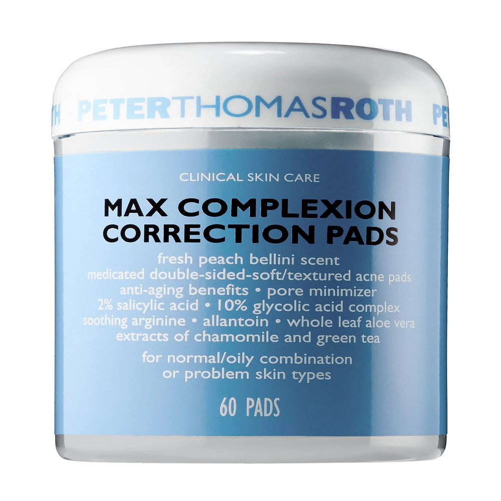 Peter Thomas Roth Max Complexion Correction Pads 60 Pads