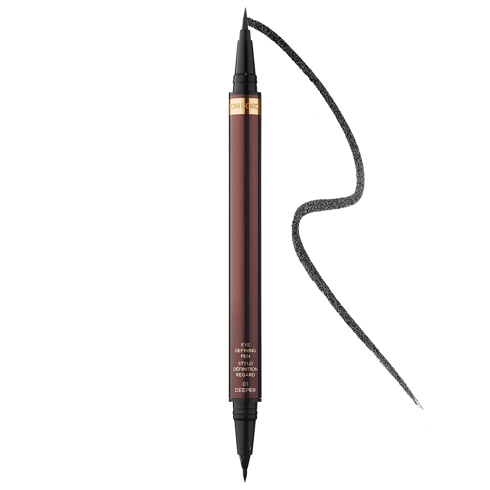 TOM FORD Eye Defining Pen Liquid Eyeliner Duo 01 Deeper .03 oz/.8 mL