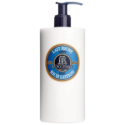 L'Occitane Nourishing & Comforting Shea Butter Rich Body Lotion 8.4 oz/ 250 mL