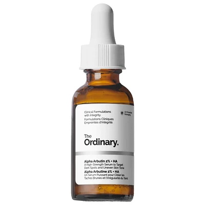The Ordinary Alpha Arbutin 2% + Hyaluronic Acid for Hyperpigmentation oz/ mL