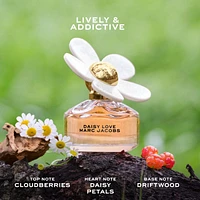 Daisy Love Eau de Toilette with Crystalized Cloudberries, Petals & Driftwoods