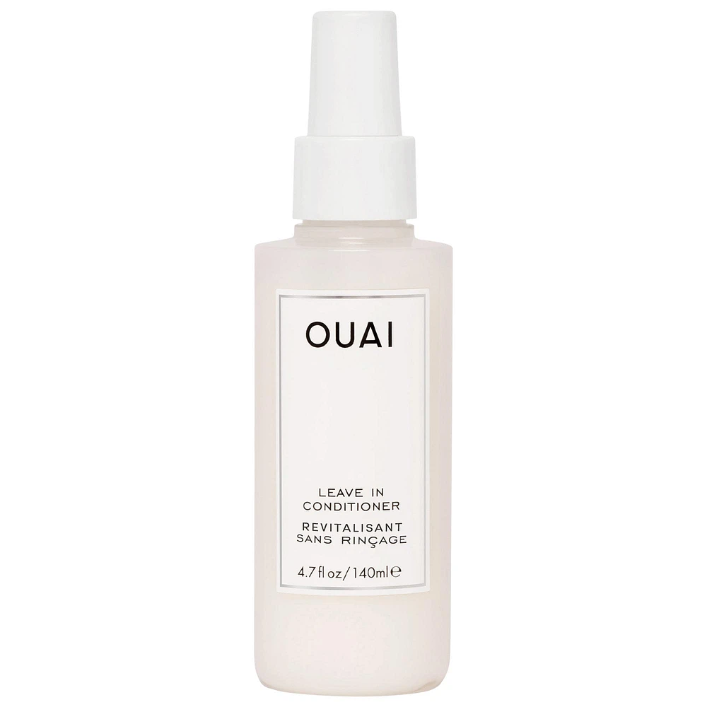 OUAI Detangling and Frizz Fighting Leave In Conditioner 4.7 oz/ 140 mL