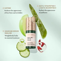Peptide Brightening & De-Puffing Eye Gel + Squalane