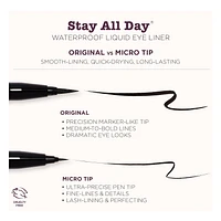 Stay All Day® Waterproof Liquid Eye Liner - Micro Tip