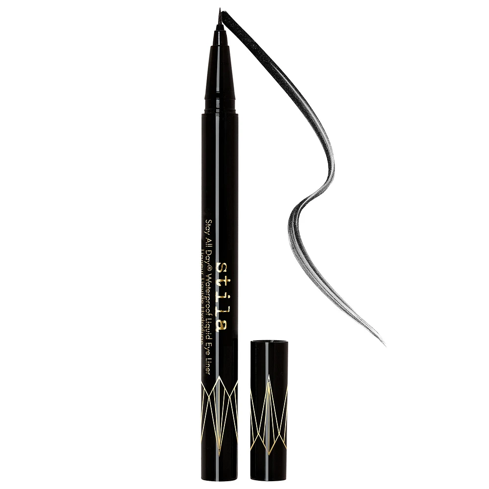 stila Stay All Day® Waterproof Liquid Eye Liner - Micro Tip Intense Black .016 oz / 0.5 mL