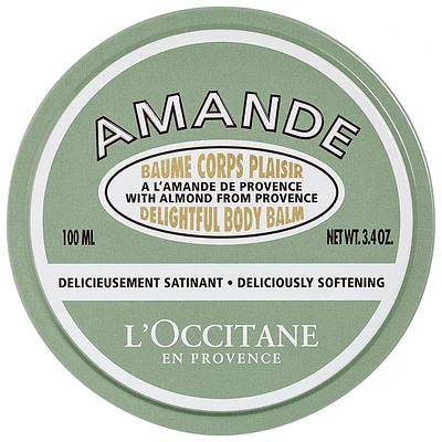 L'Occitane Almond Delightful Body Balm 3.4 oz/ 100 mL