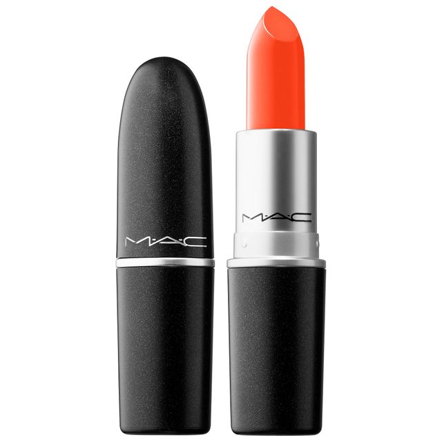 MAC Cosmetics Amplified High-Pigment Lipstick Morange 0.1 oz/ 3 g