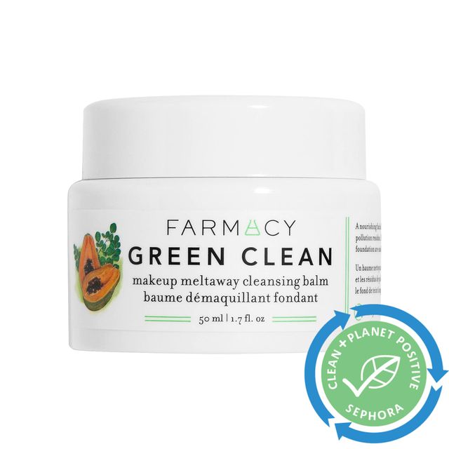 Farmacy Mini Green Clean Makeup Meltaway Cleansing Balm 1.7 oz/ 50 mL