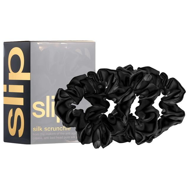 Large Slipsilk™ Scrunchies Black