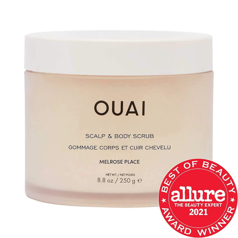 OUAI Cleansing Scalp & Body Sugar Scrub 8.8 oz/ 250 g