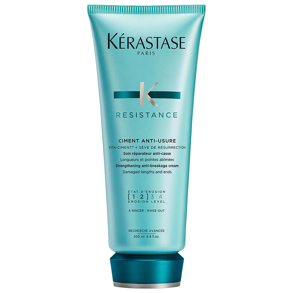 Kérastase Resistance Strengthening Conditioner for Damaged Hair from Heat Styling 6.8 oz/ 200 mL